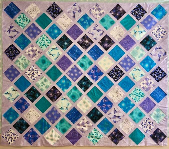 Stacked Diamonds OR Magic Squares - Intermediate Quilting - ONLINE CLASS 57481