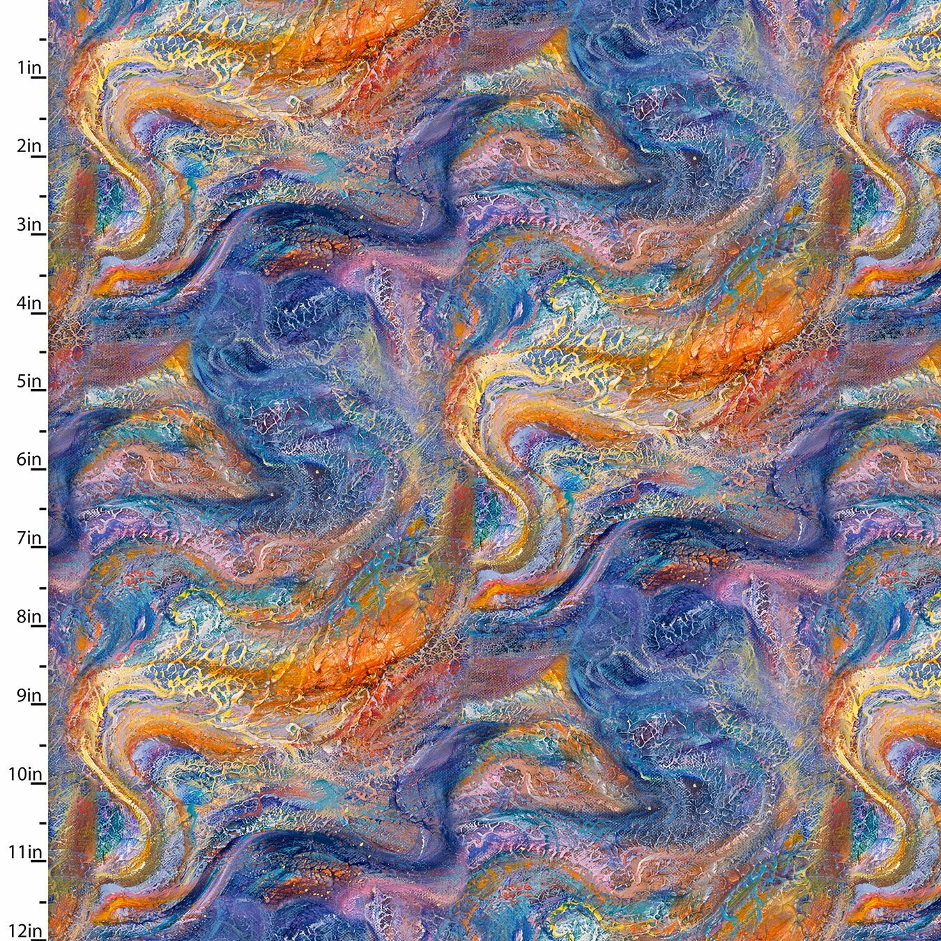 Celestial Journey - Swirls - 1/2m cut 57488