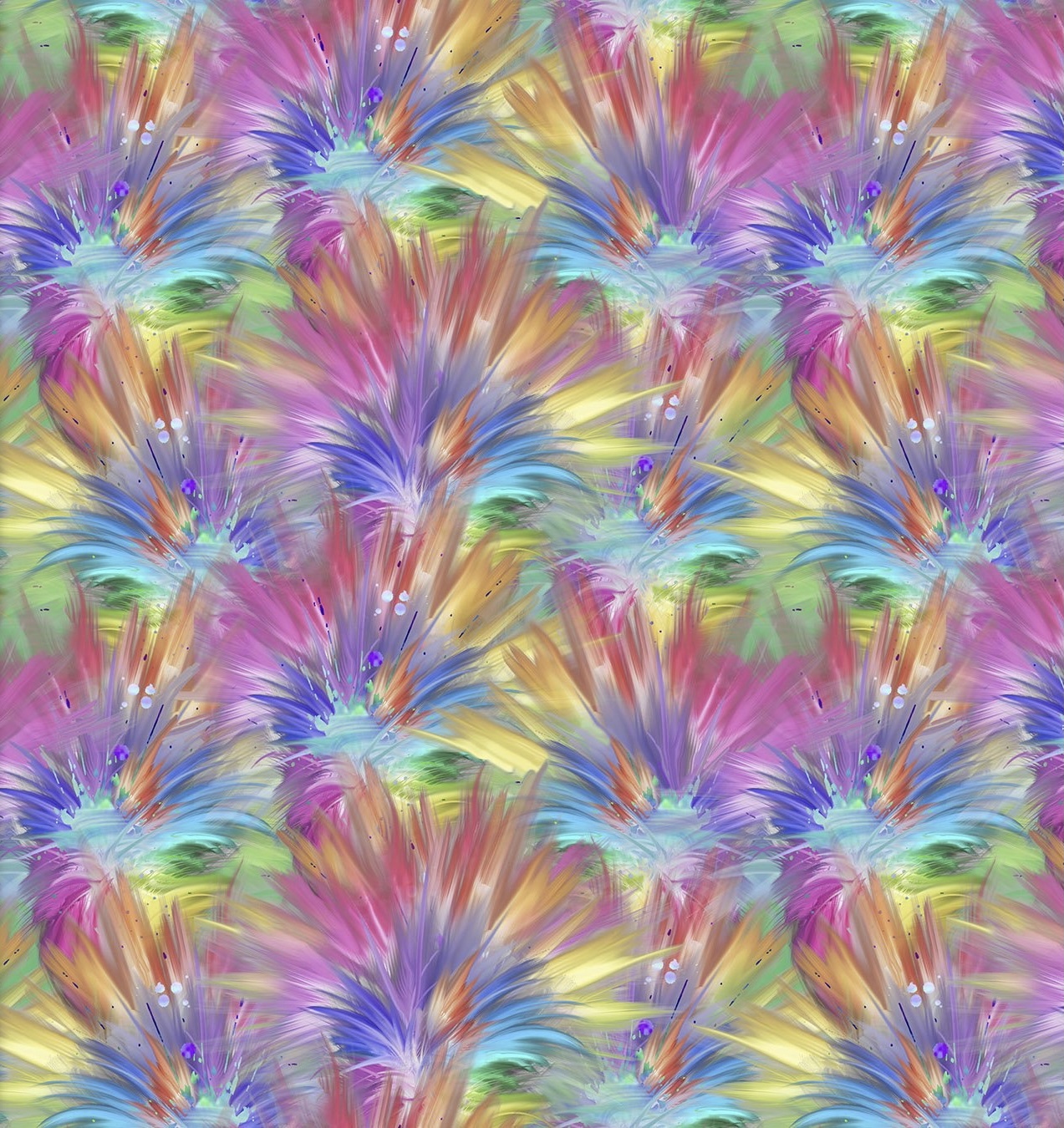 Fireworks - Party Animals - 1/2m cut 57502