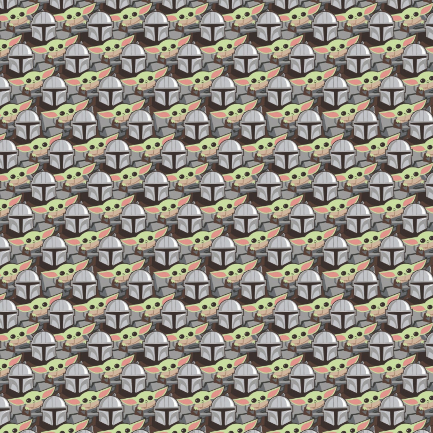 Baby Yoda - Stickers - 1/2m cut 57508