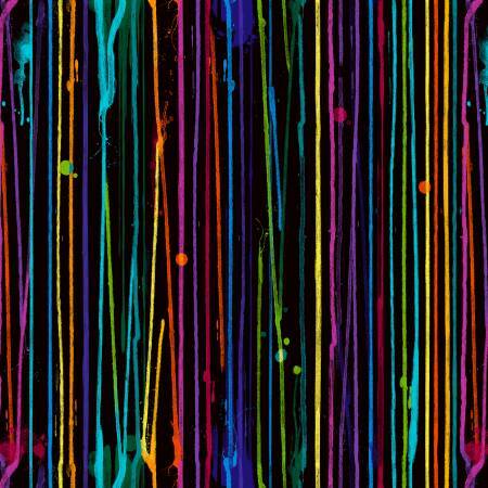 Rainbow Stripe - 1/2m cut 57525