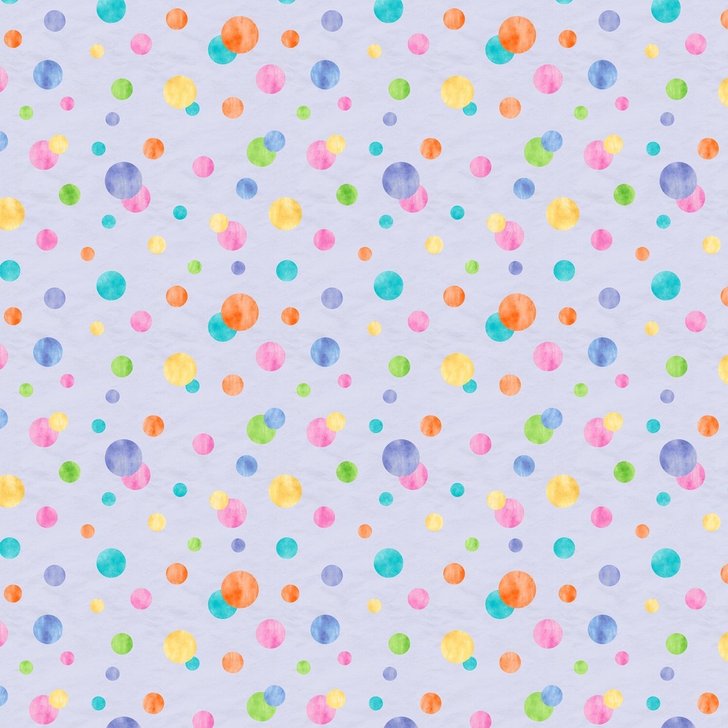 Lavender Circles - Raindrops and Sunshine - 1/2m cut 57540