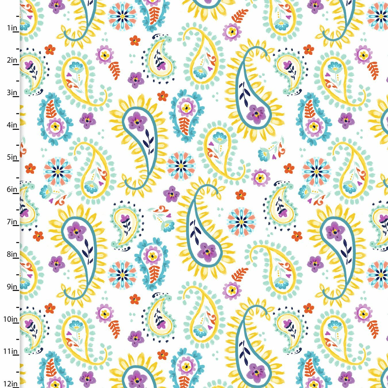 Summer Song - Paisley - 1/2m cut 57551