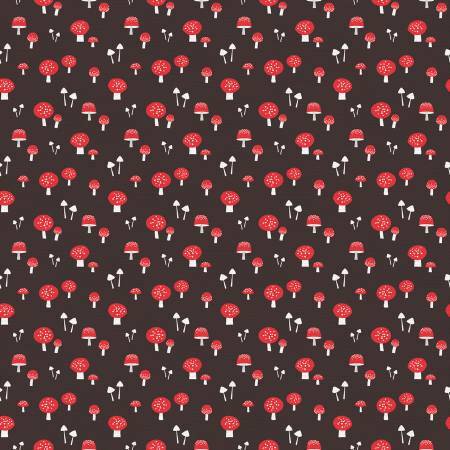 Gnome Noel - Mushrooms - 1/2m cut 57595