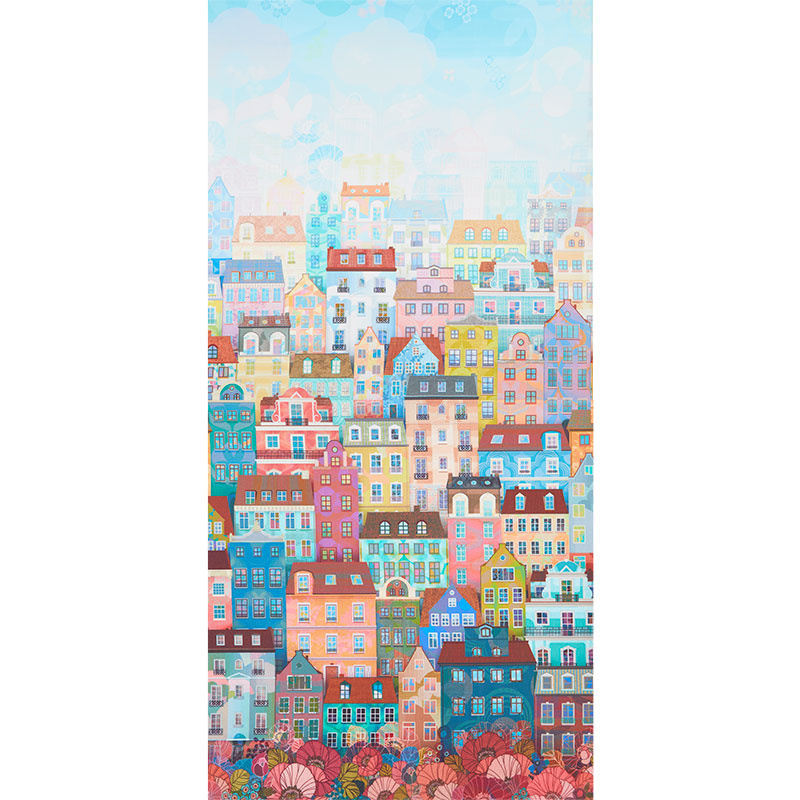 Happy Town Quilt - ONLINE CLASS