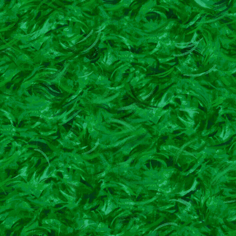 Fantasy 2 - Green Mixer - 1/2m cut