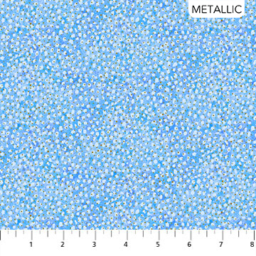 Wild Thing - Blue - Splatter - 1/2m cut 57647
