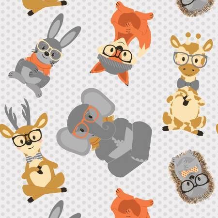 Wild & Free - Multi Animals - 1/2m cut 57684