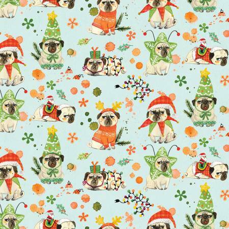 Bah Hum-Pug - 1/2m cut 57679
