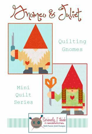 Gnomeo and Juliet Quilt Pattern 57696