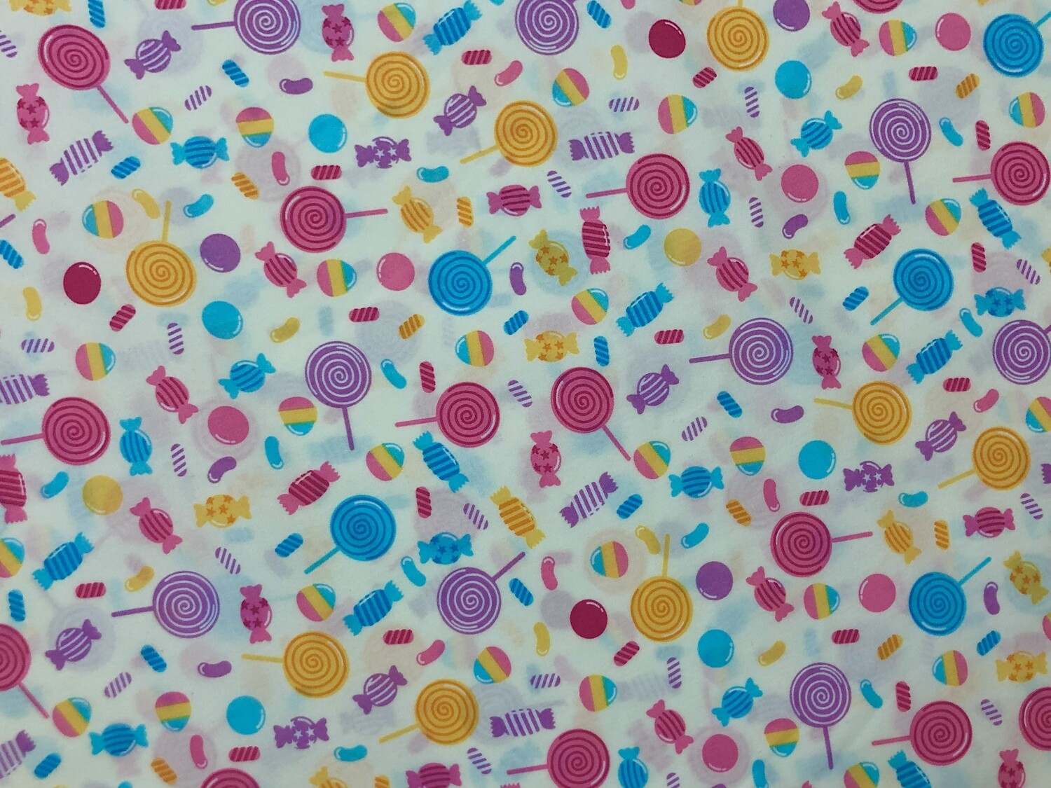Fun Stuff - White Candy - 1/2m cut
