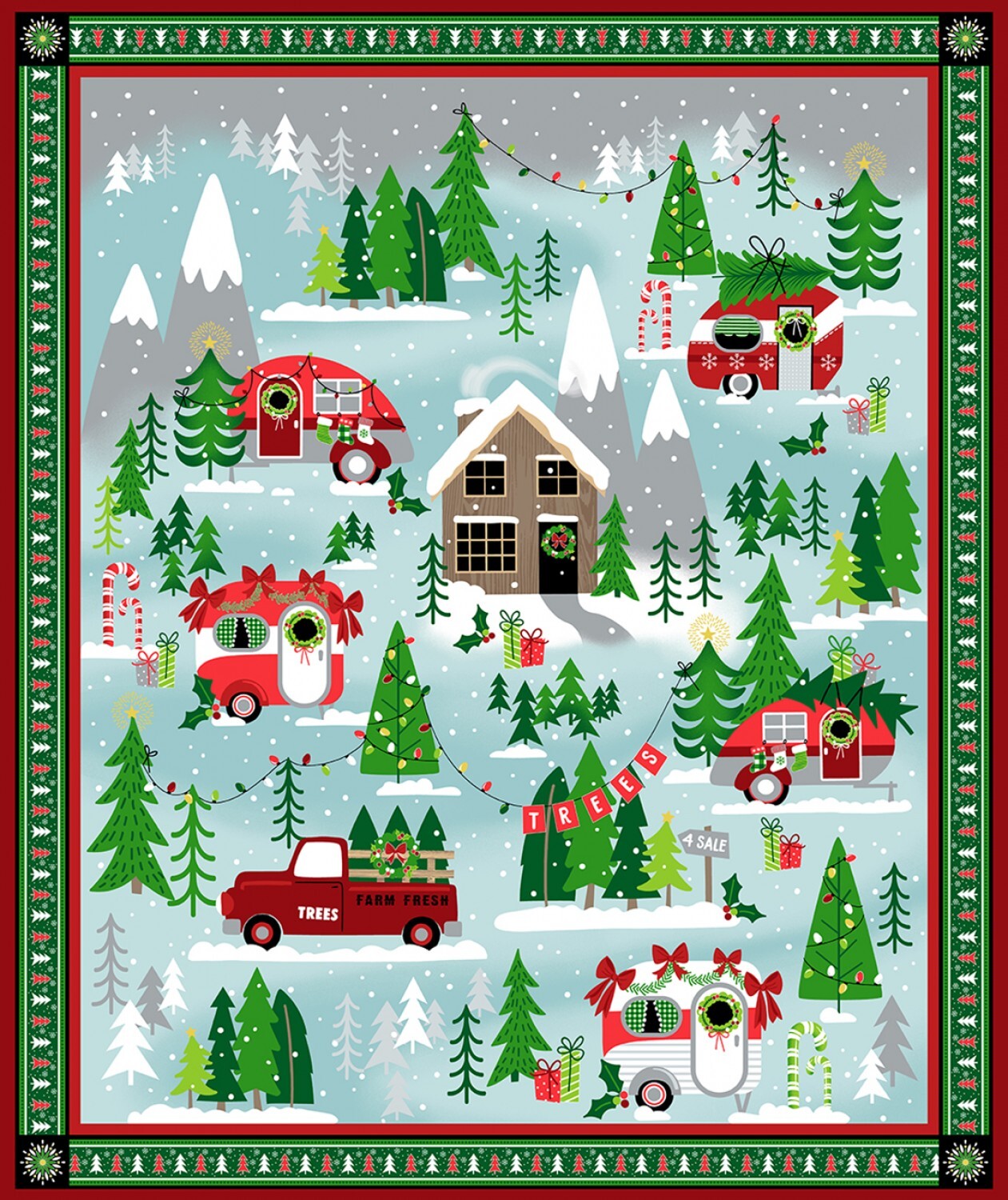 Camp Joy Panel 57916