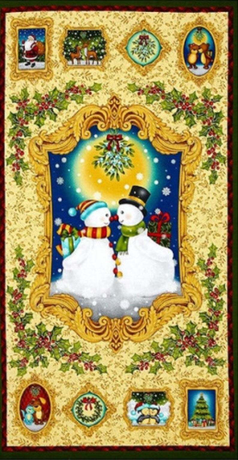 Snowy Friends Panel 57921