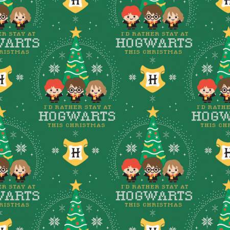 Harry Potter - Hogwarts Holiday - 1/2m cut 57923