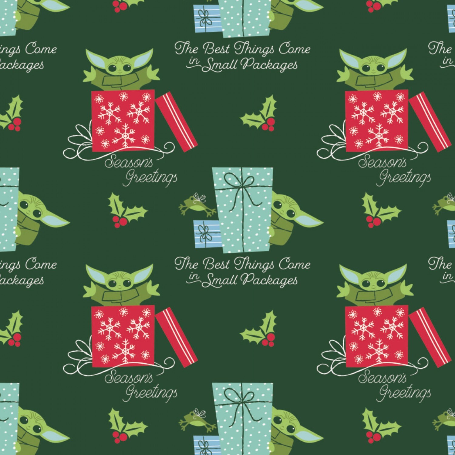 Baby Yoda - Small Packages - 1/2m cut 57924