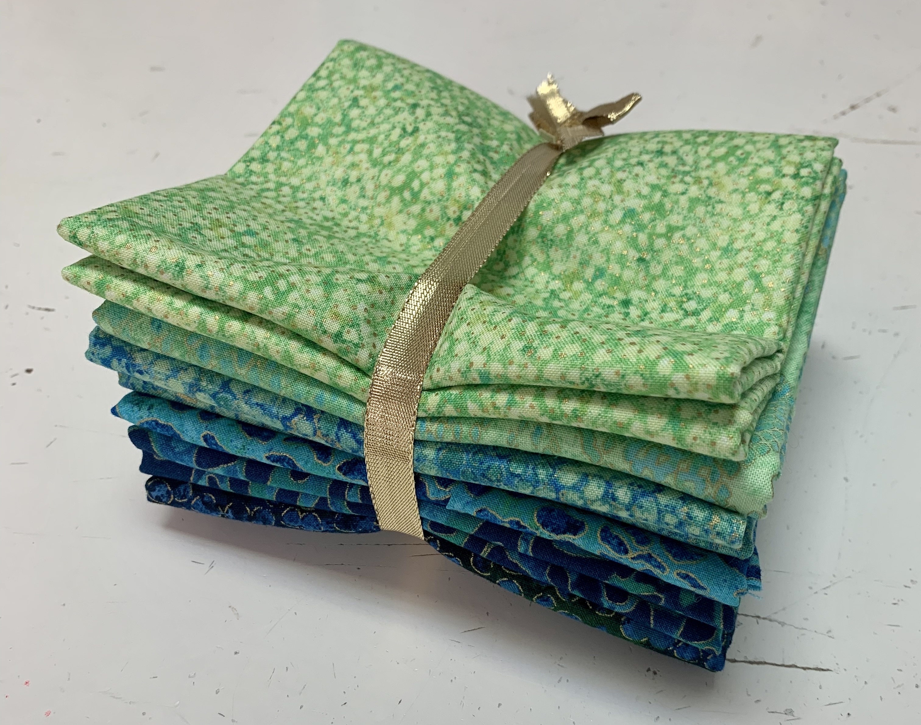 Sierra Snow Quilt Kit - Blue/Green 58014