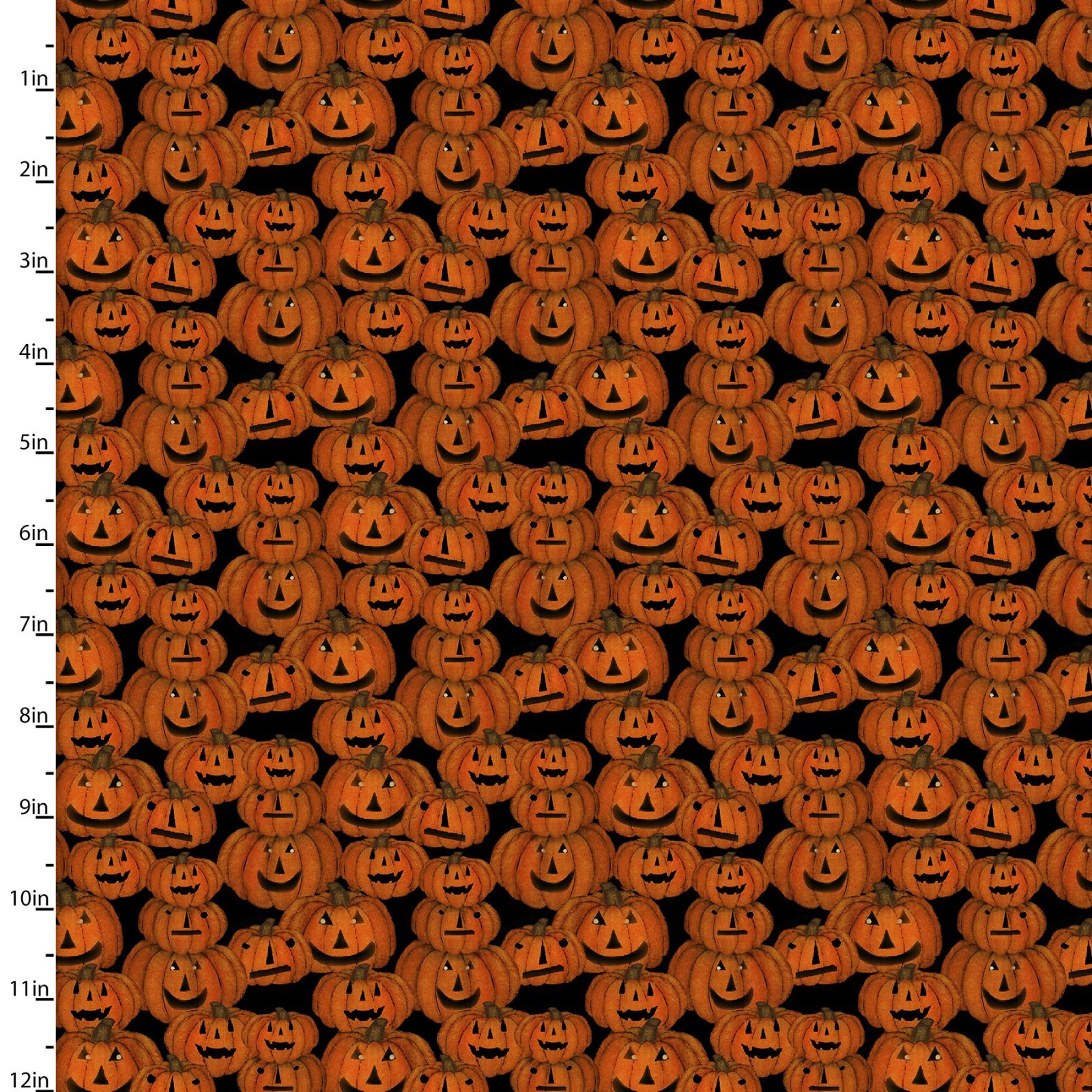 Spooky Night - Pumpkins - 1/2m cut 57996