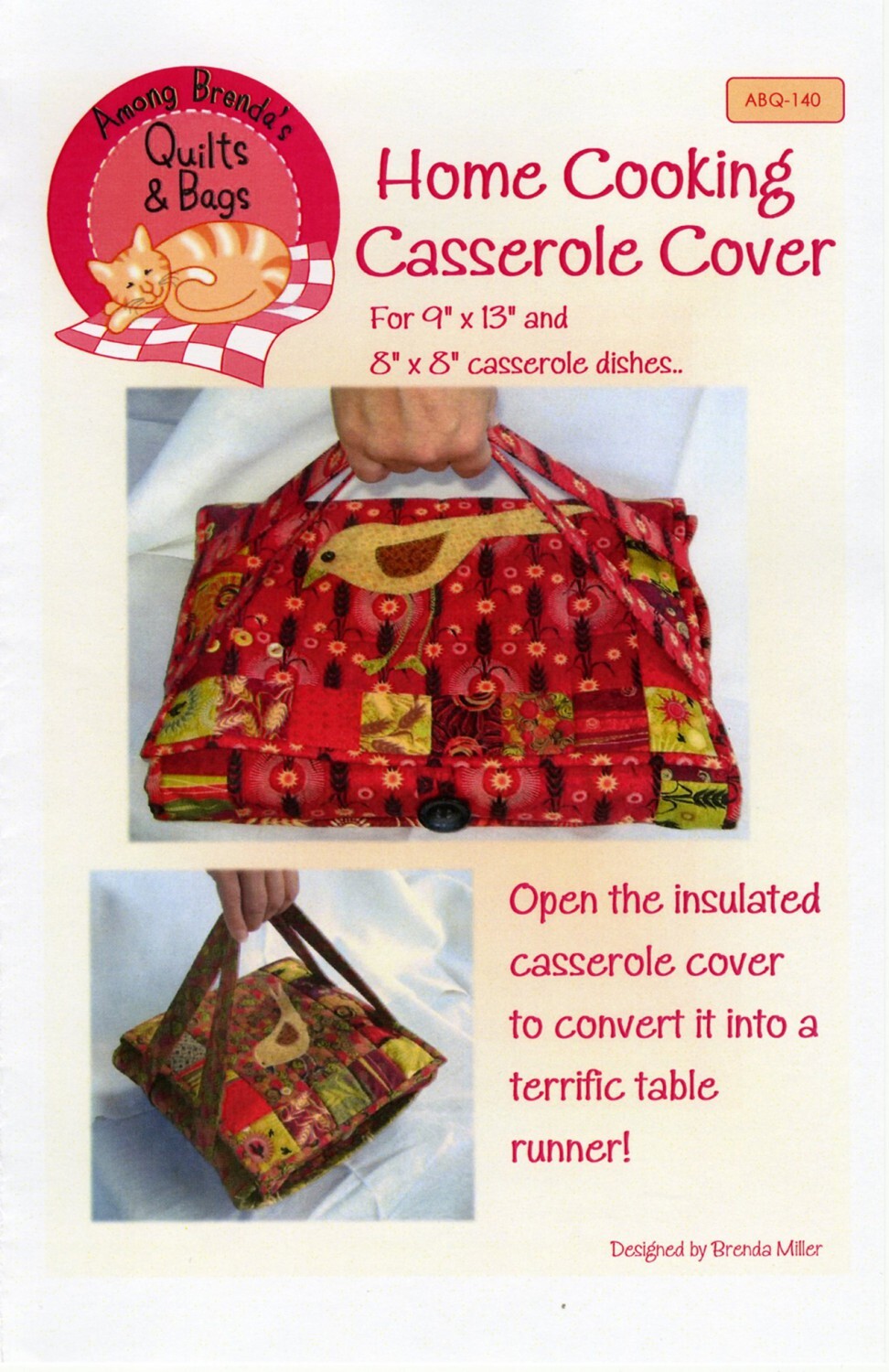 Casserole Cover Pattern 58007