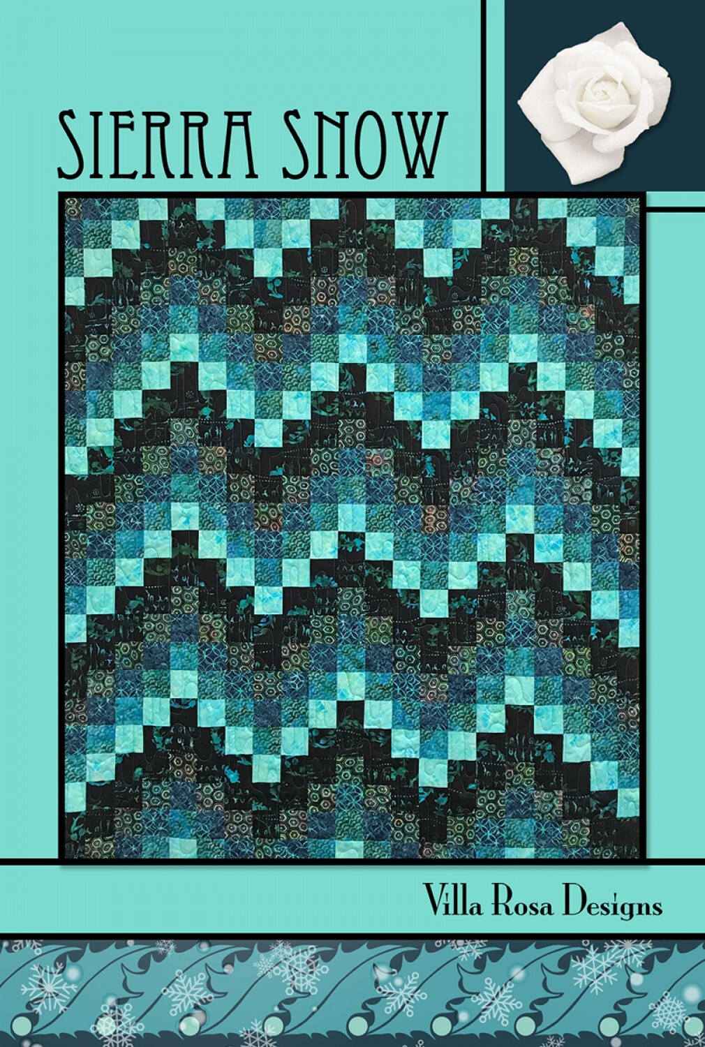 Sierra Snow Quilt Kit - Yellow/Orange