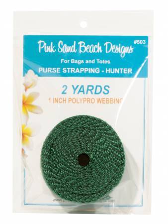 Green Webbing - 2 yards 58076