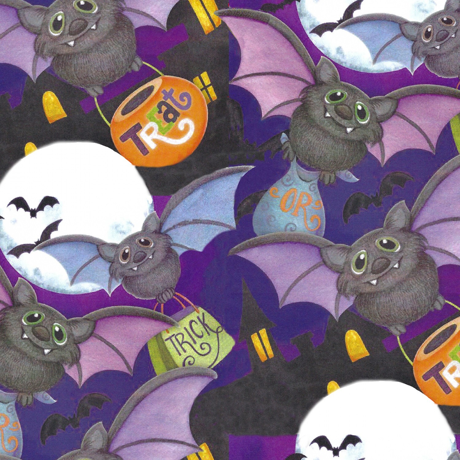 Happy Haunting - 1/2m cut 58112