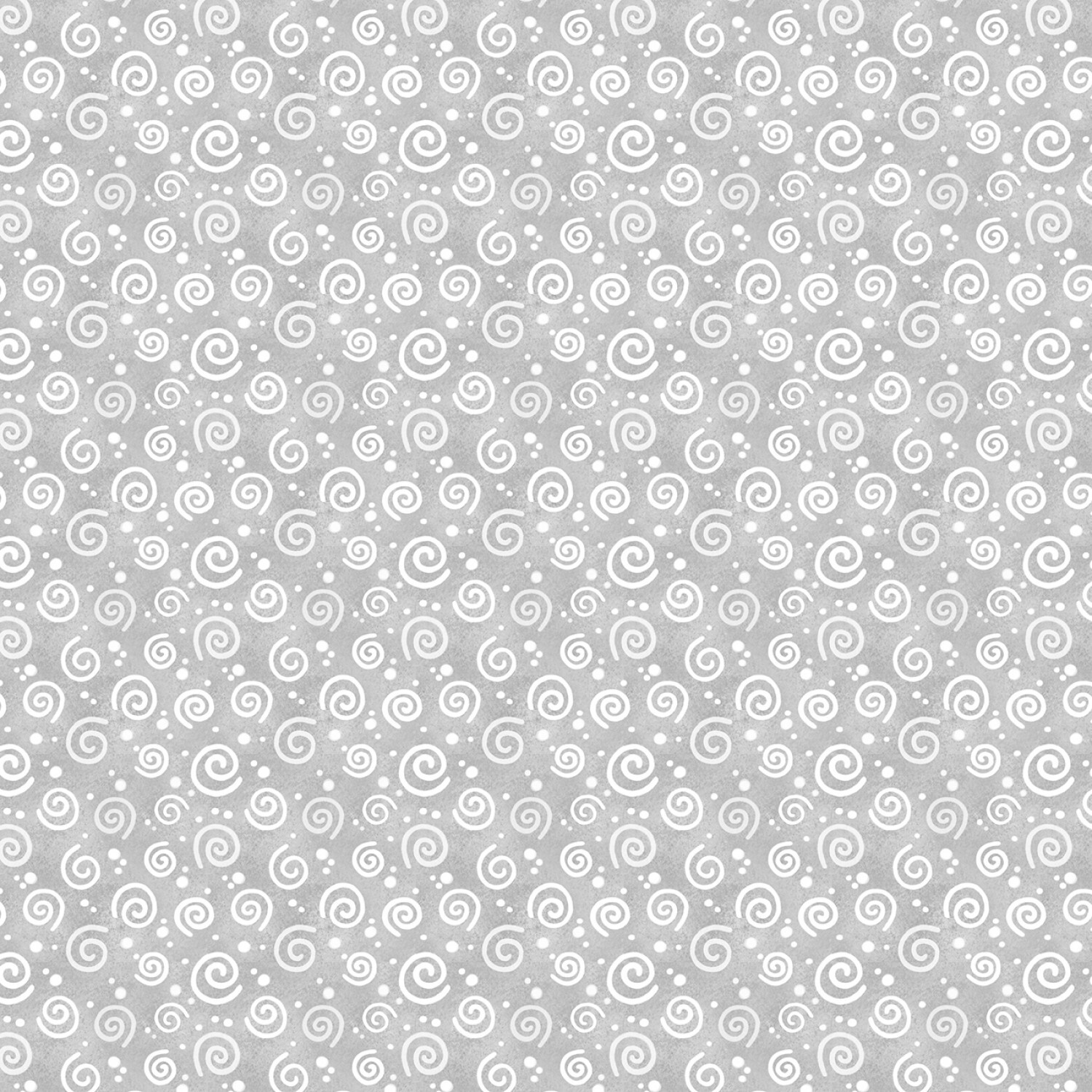 Snow What Fun - Grey Swirls - 1/2m cut 58135