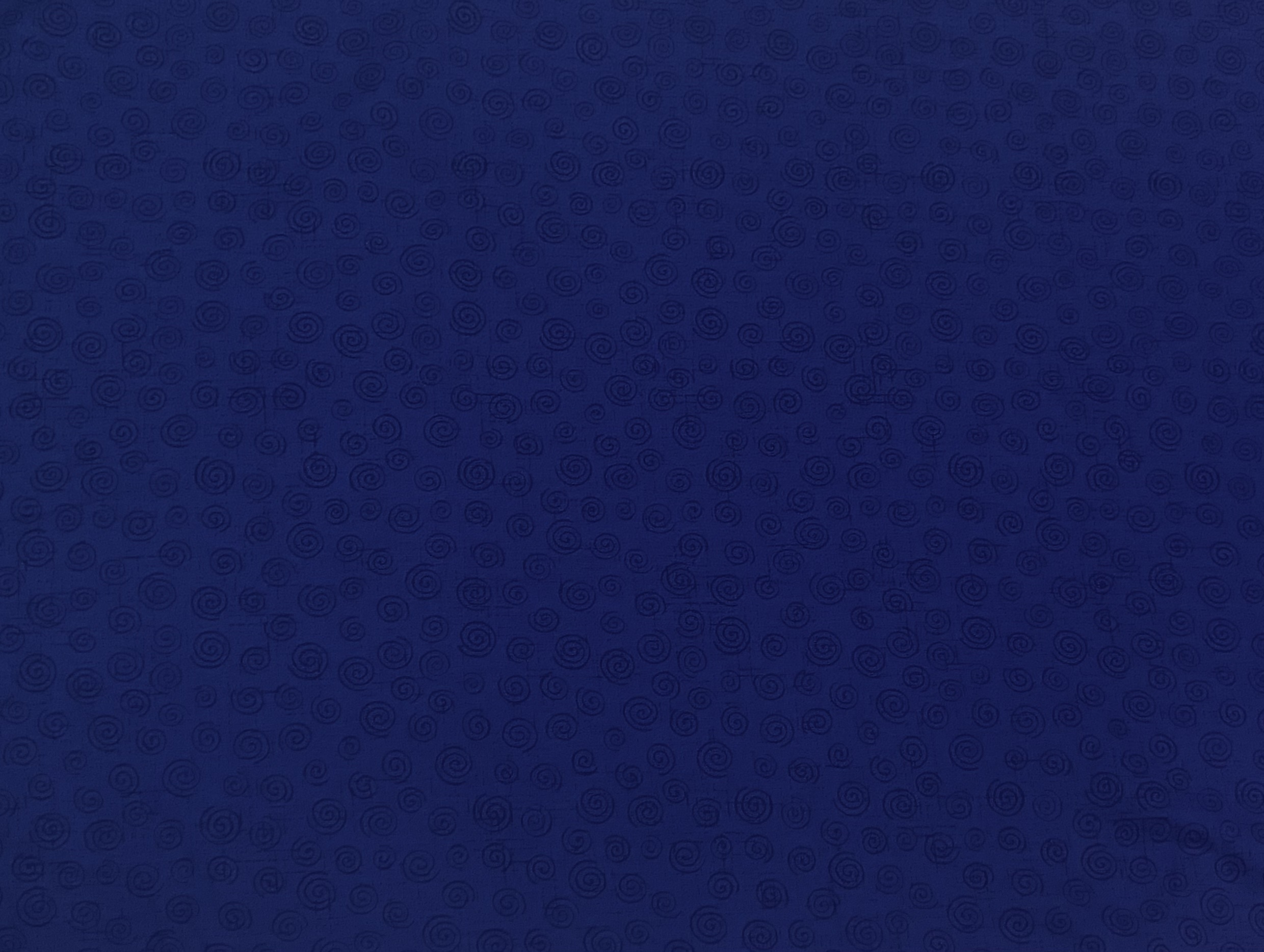 Cotton 108" - Royal Blue Swirls - 1/2m cut 58175