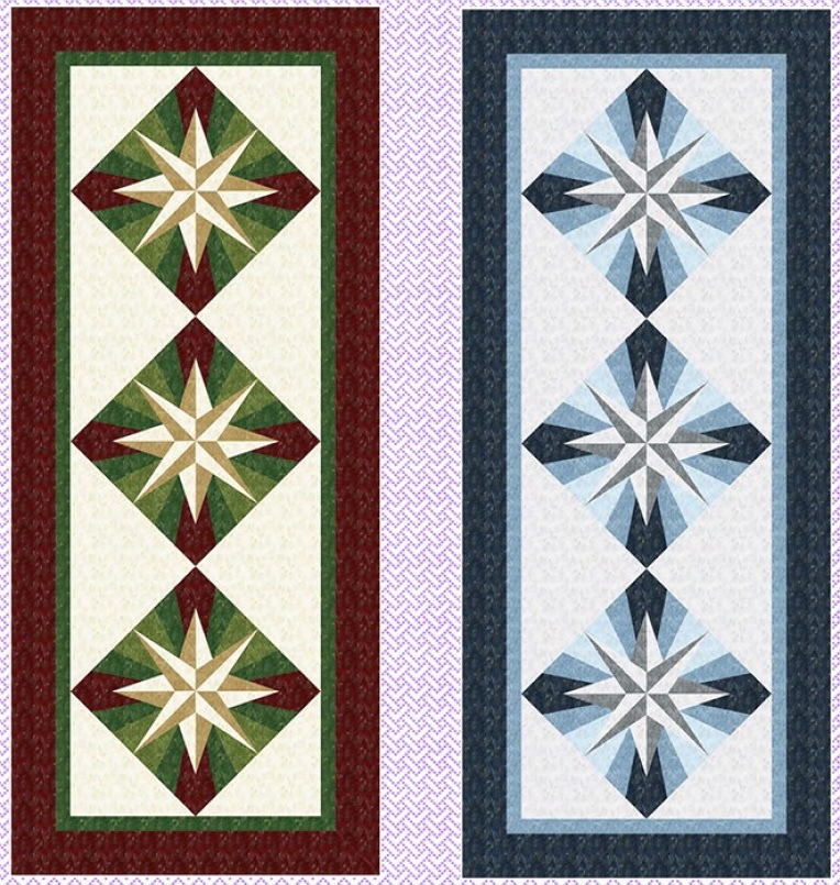 Learn to Paper Piece Class - Star Table Runner or Pillow - Fall 2022