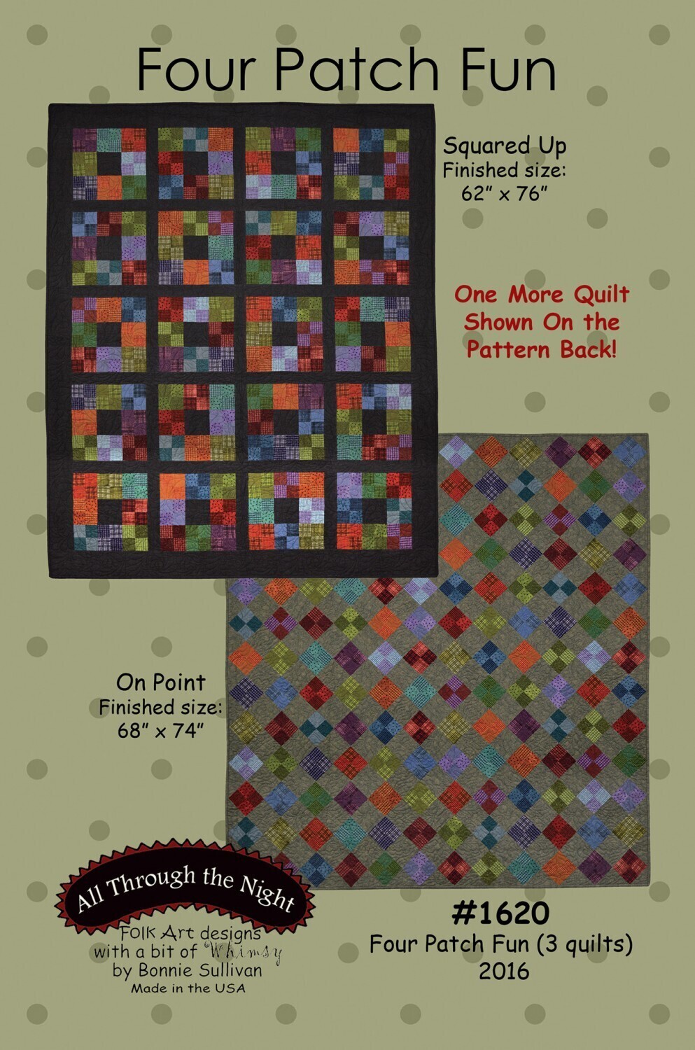 Four Patch Fun with Woolies - Intermediate Level - Winter 2022 58170