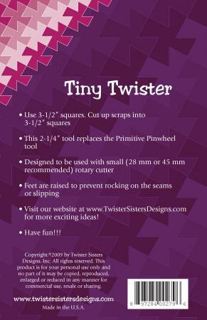 Tiny Twister Template
