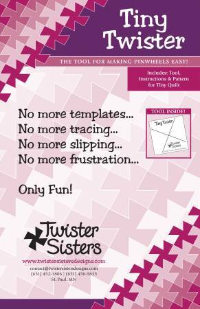 Tiny Twister Template 58187