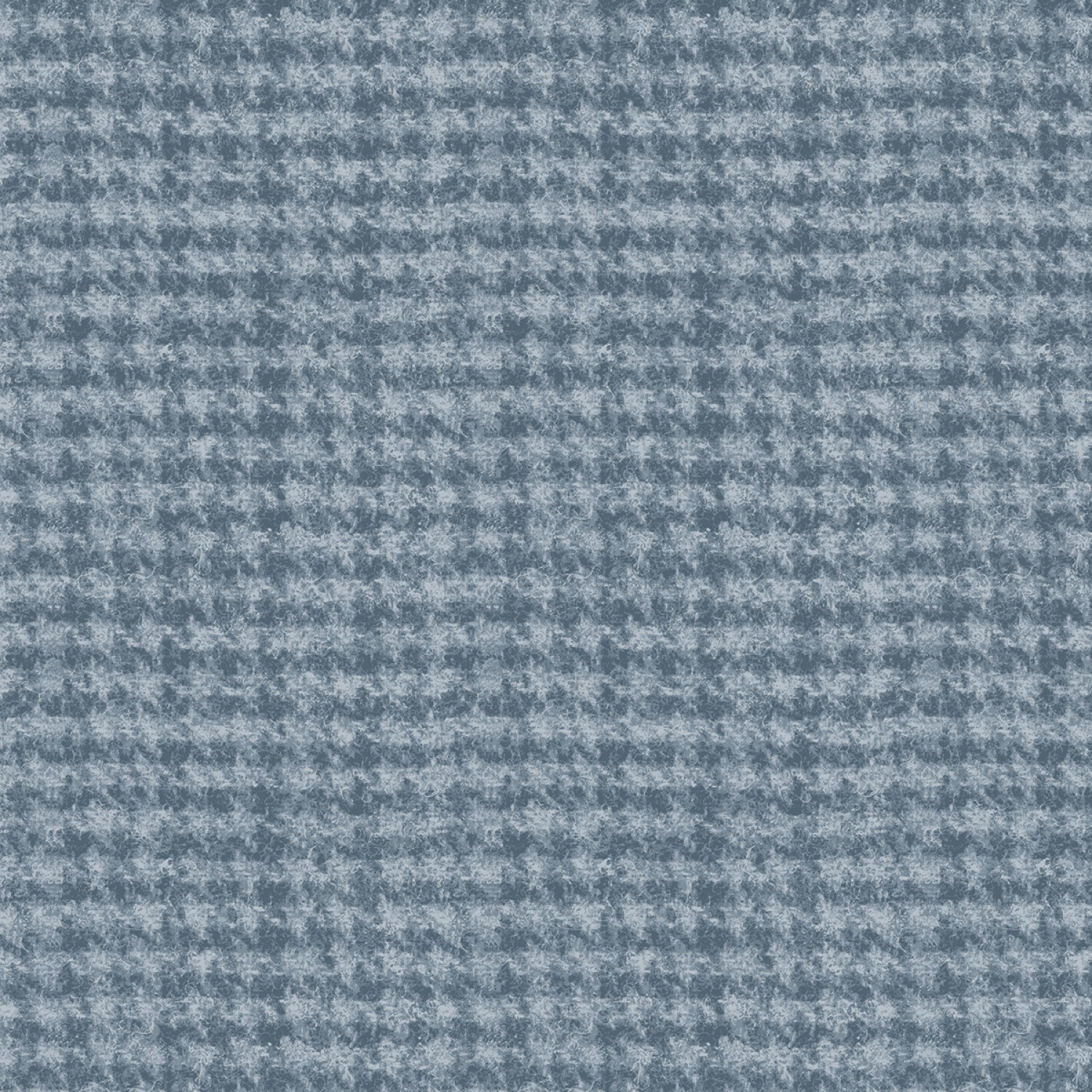 Woolies Flannel - Blue Hounds Tooth - 1/2m cut 58203