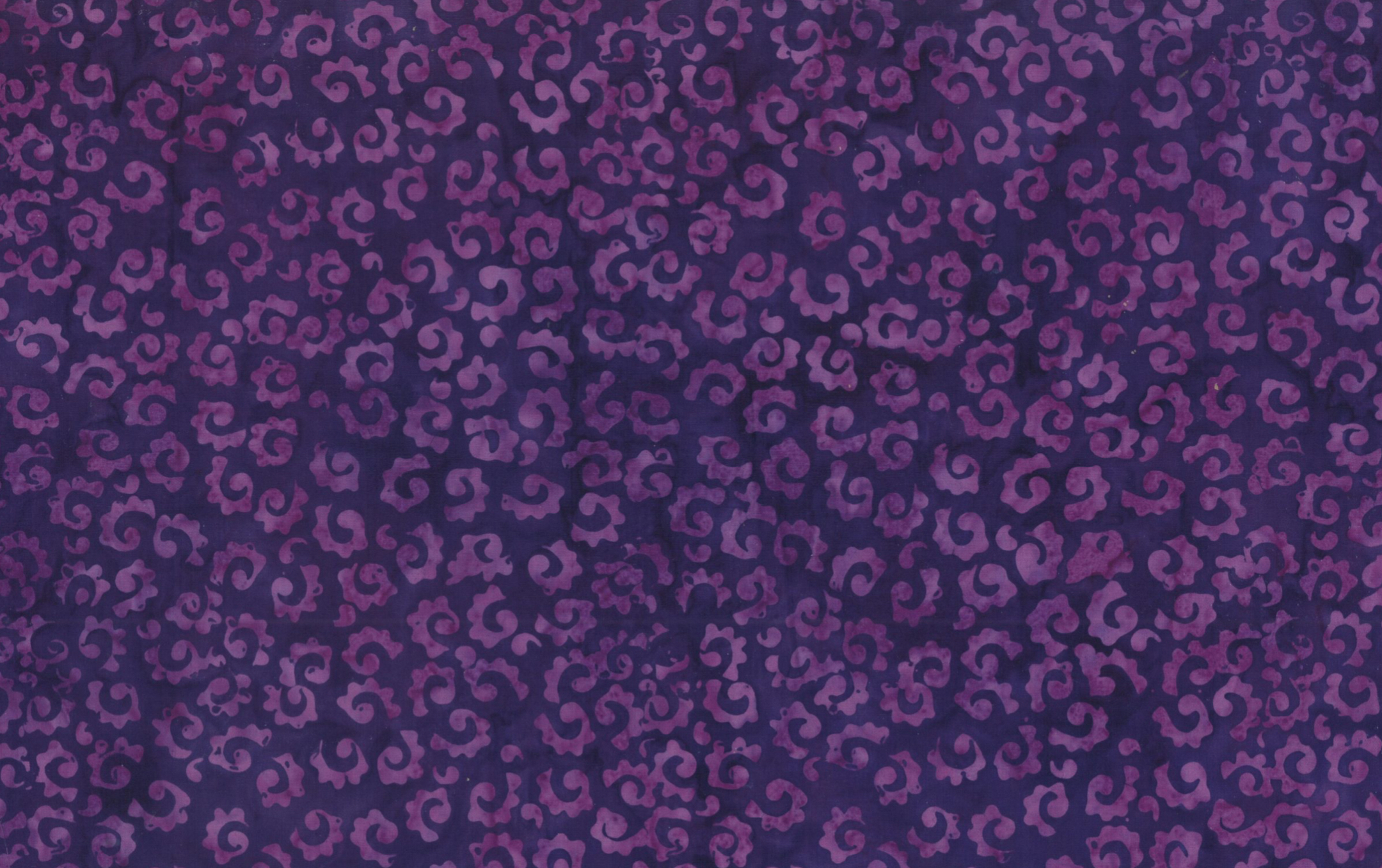 Purple Swirls - Batik - 1/2m cut 58376