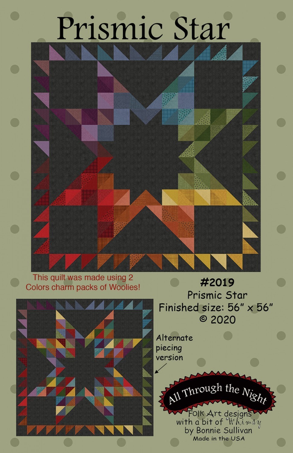 Prismic Star Quilt Pattern