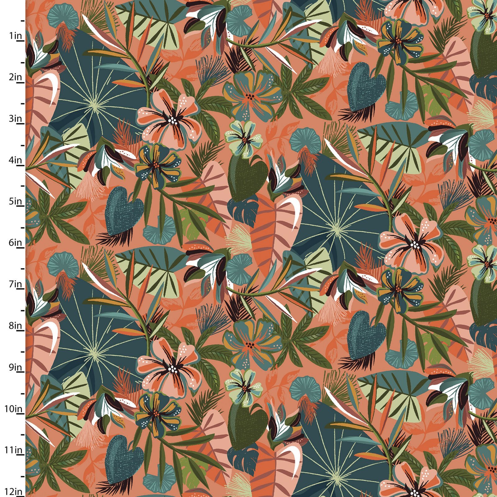 Painted Soul - Tropical - 1/2m cut 58405