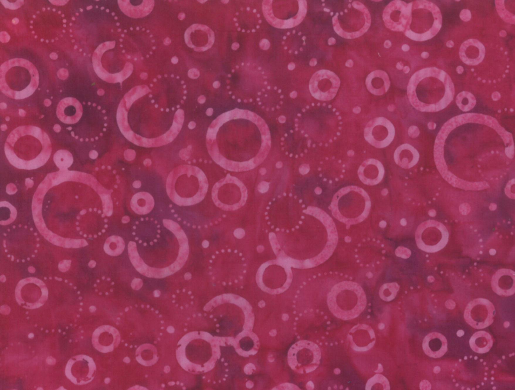 Pink Dots - Batik - 1/2m cut 58466