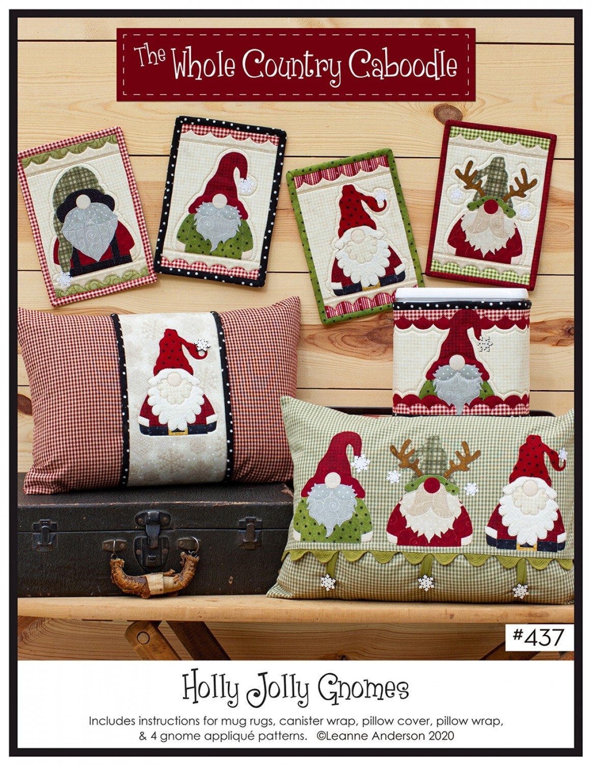 Holly Jolly Gnomes Pattern 58477