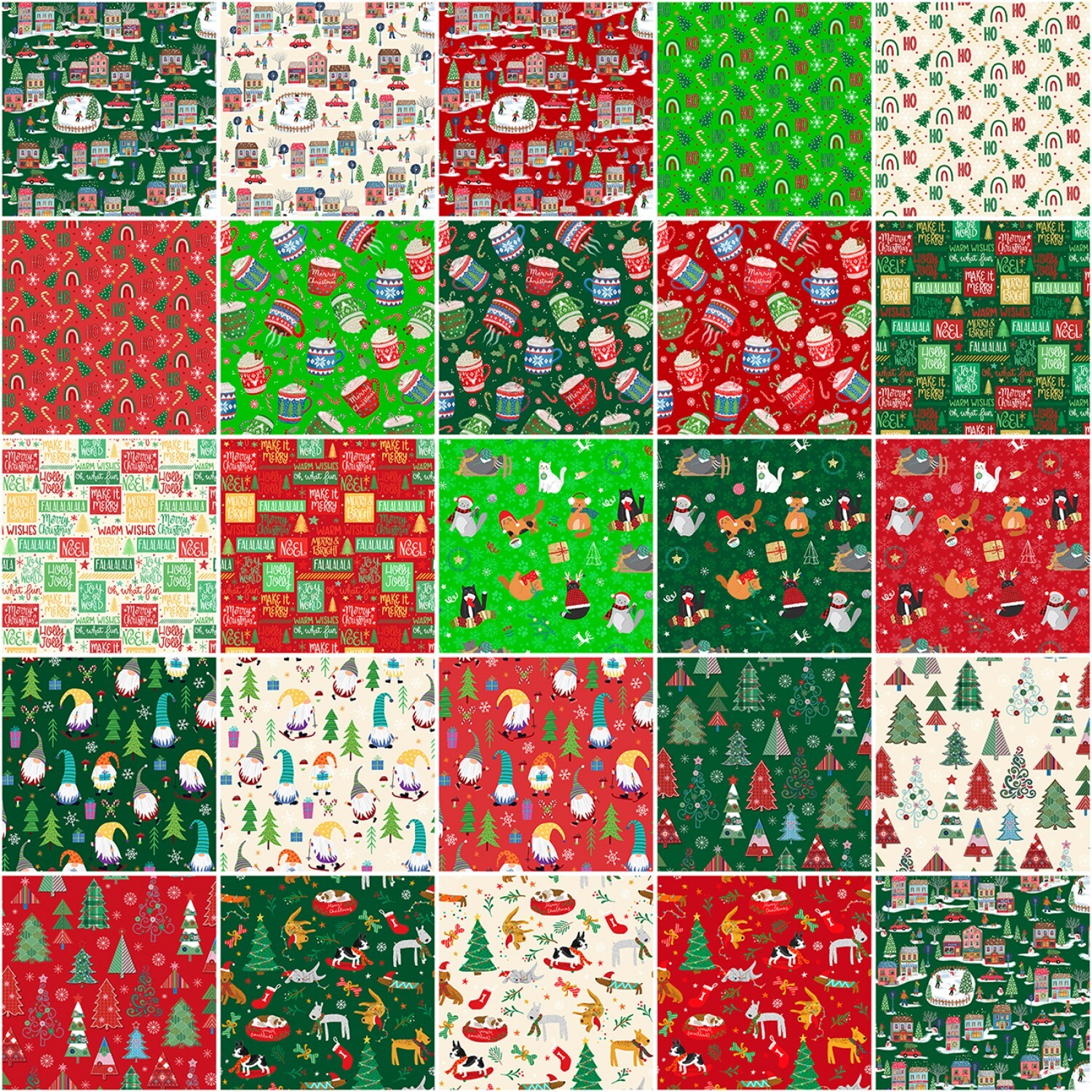 Christmas Miniatures Charm Pack 58585