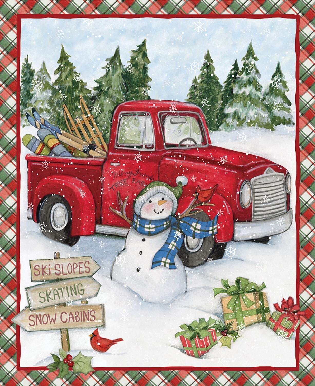 Snowman Panel 58608