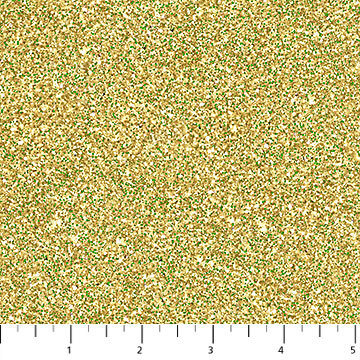 Christmas Joy - Gold Metallic - 1/2m cut 58634