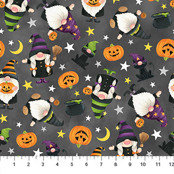 Gnomes Night Out - Gnomes - 1/2m Cut 58683