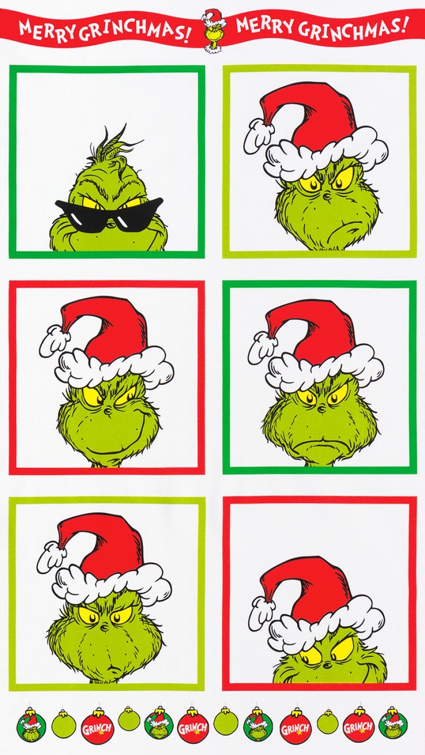 Grinch Panel - Grinch Blocks 58733