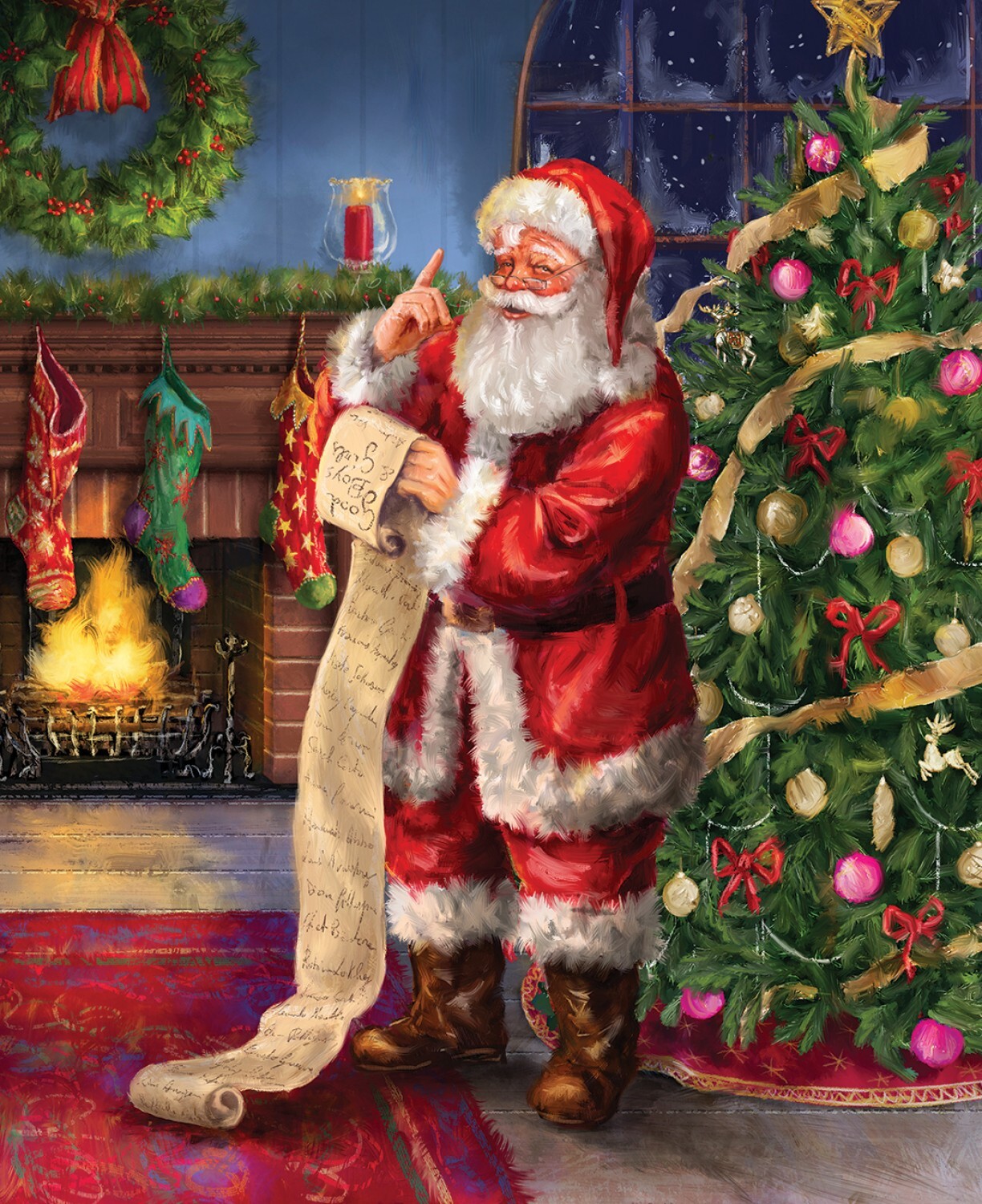 Santa Panel 58769