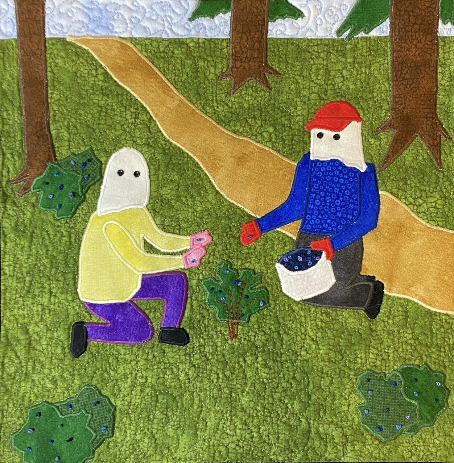 2022 Mummers BOM Mystery Quilt - August Block