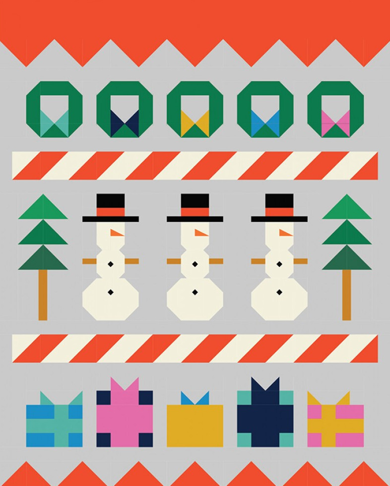 Frosty Quilt Pattern 58717