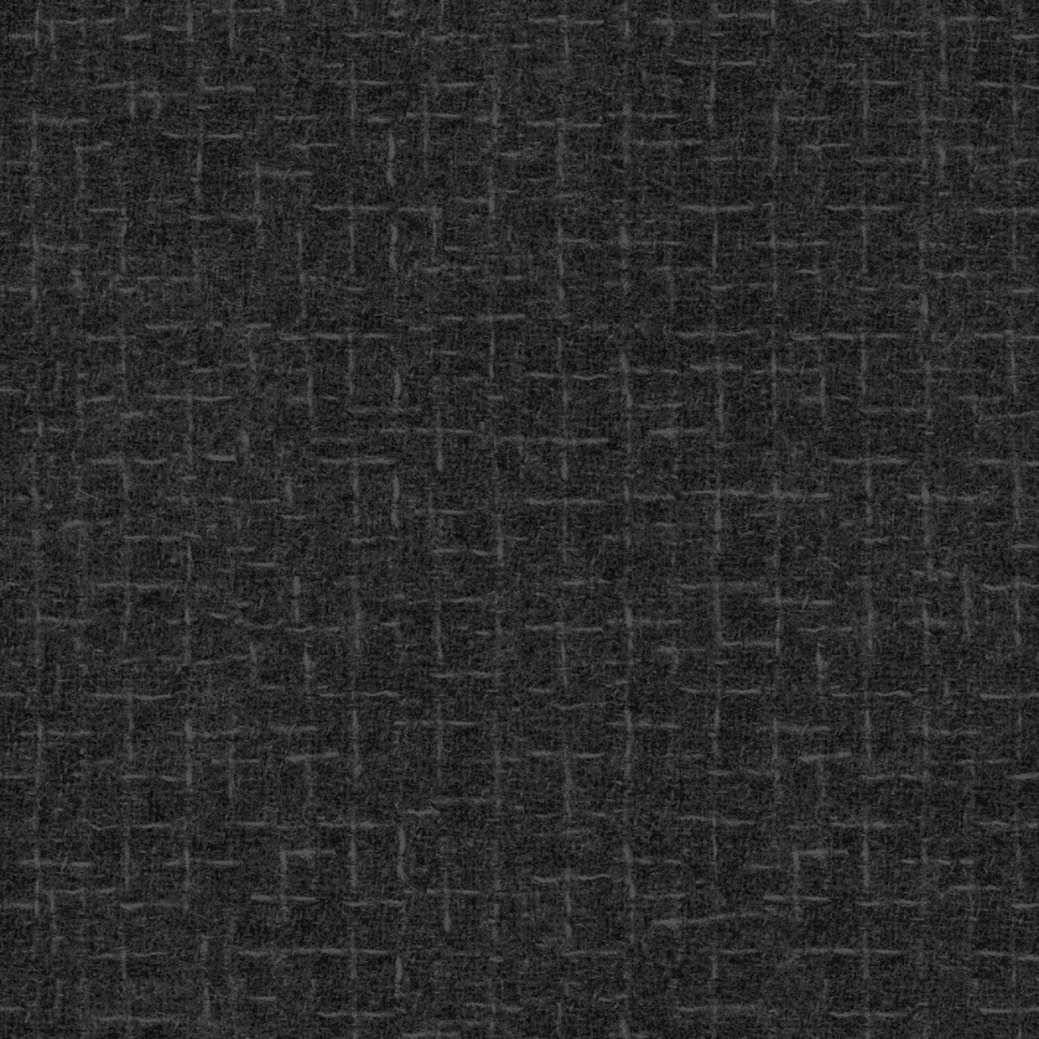 Woolies Flannel - Black Crosshatch - 1/2m cut 58817