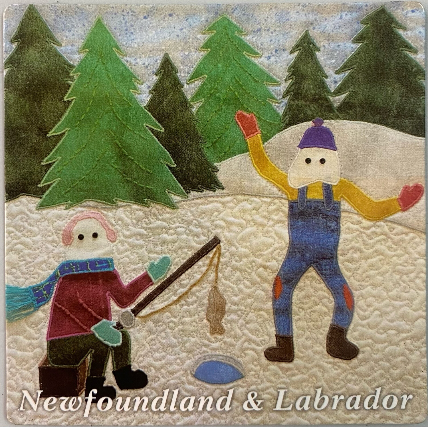 Mummers Ice Fishing - NL - Magnet
