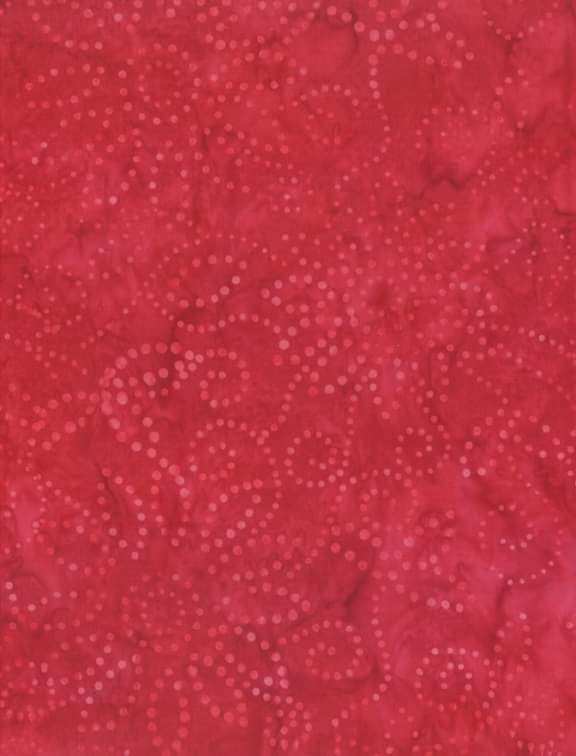 Kaleidoscope Dream - Red - Batik - 1/2m cut 58927