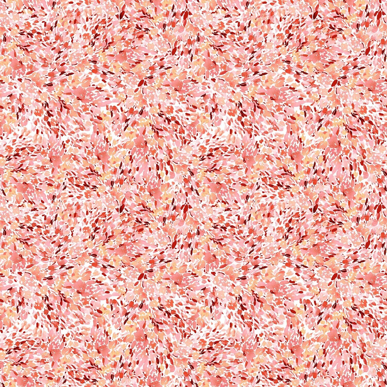 Refresh - Petals on Coral - 1/2m cut