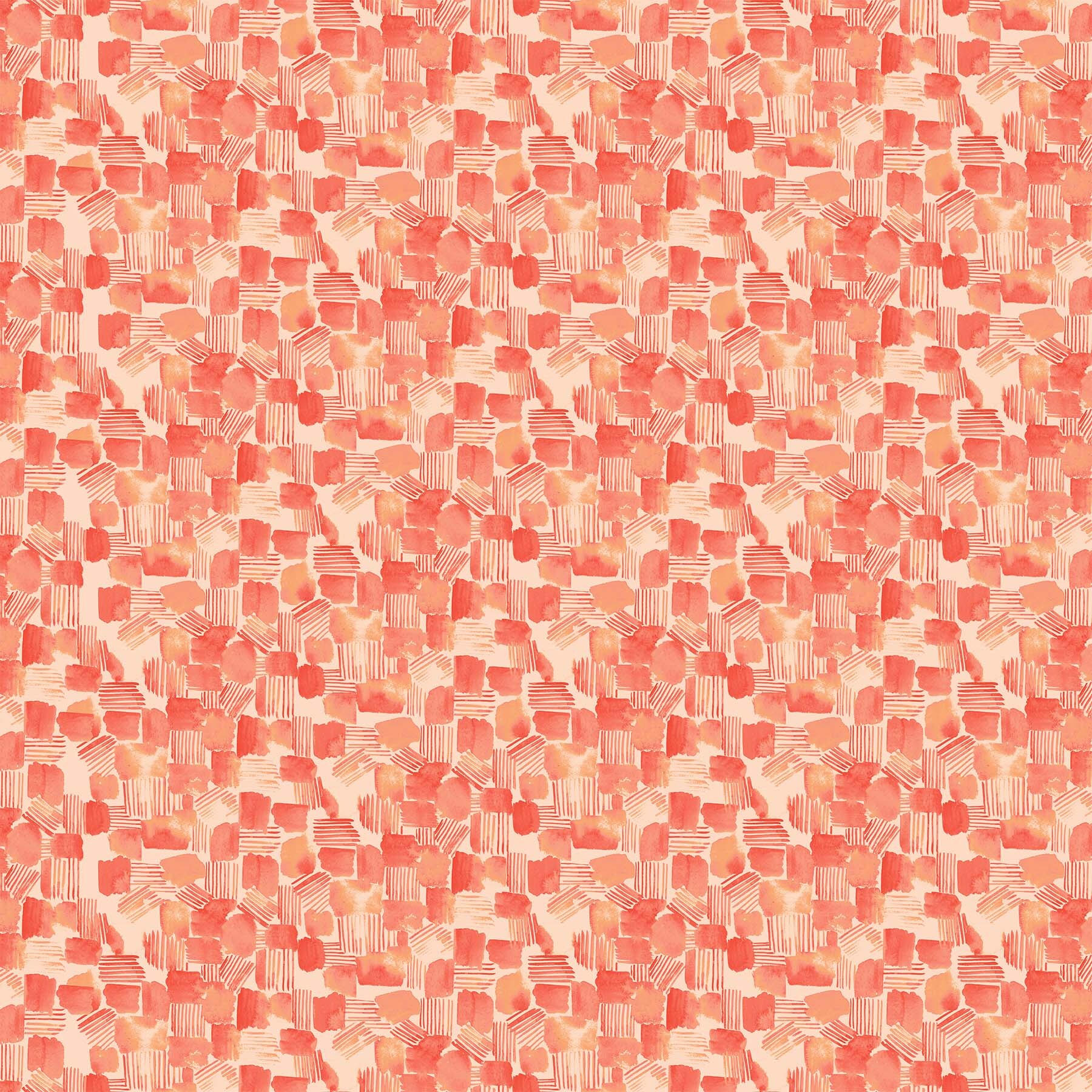 Refresh - Peach Tiles - 1/2m cut 58941